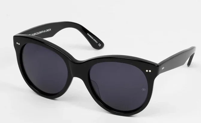 Oliver Goldsmith Manhattan 1960 Sunglasses in Black