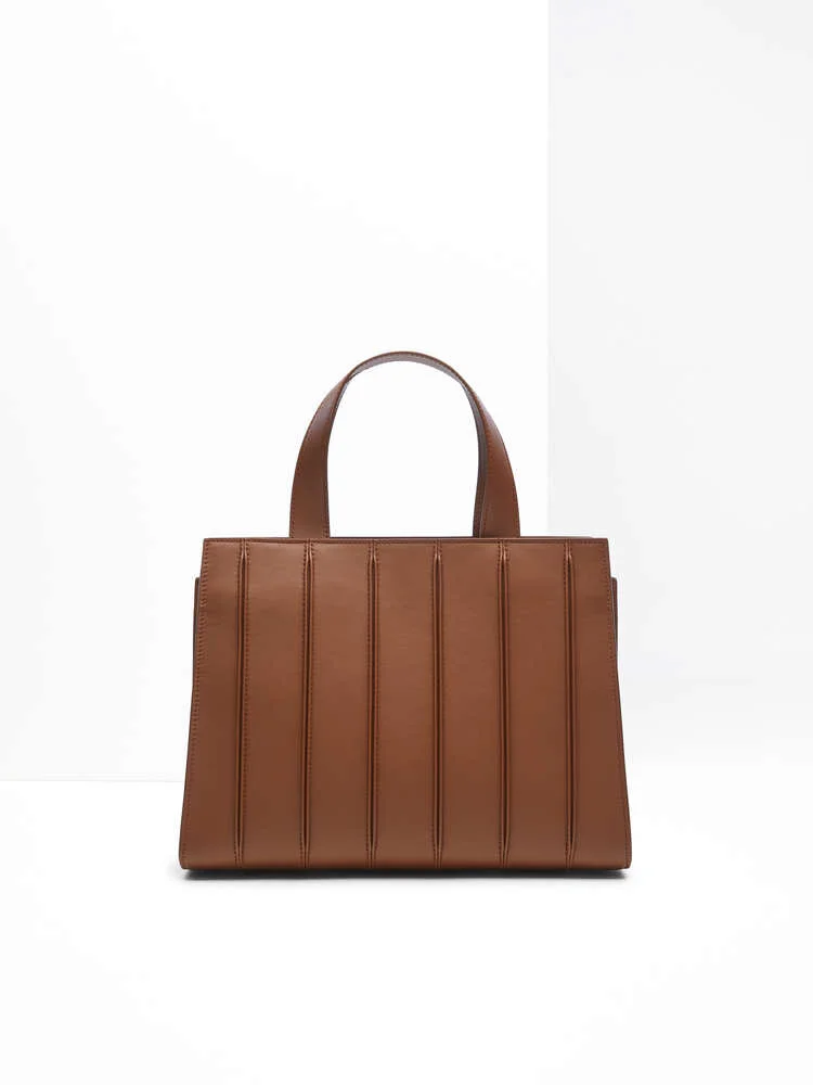 Max Mara Whitney Medium Bag in Brown
