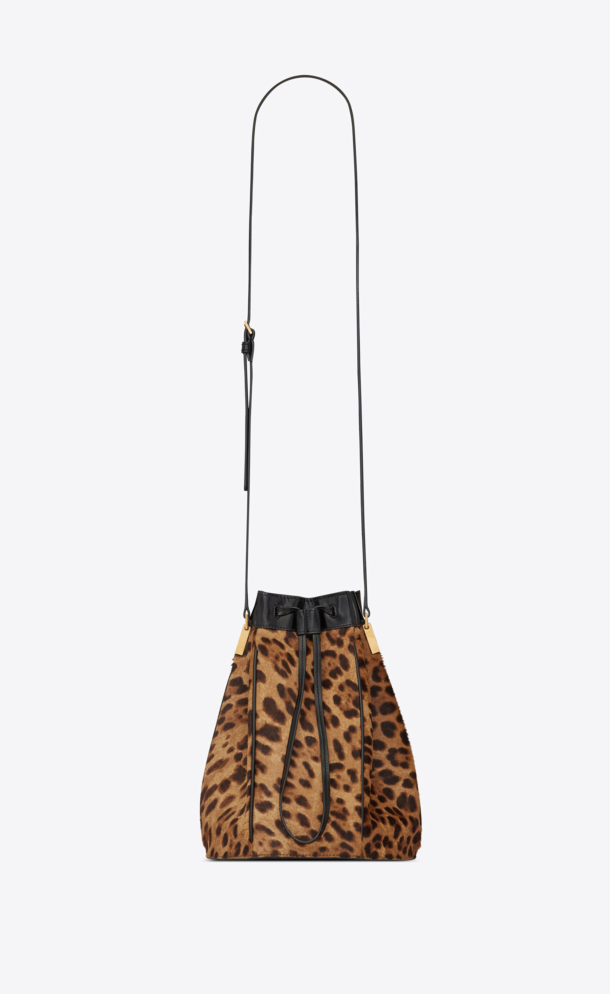 Saint Laurent Talitha Bucket Bag in Leopard Print Ponyskin-Look Leather.jpg