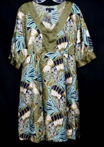 Banana Republic Floral Silk Dress