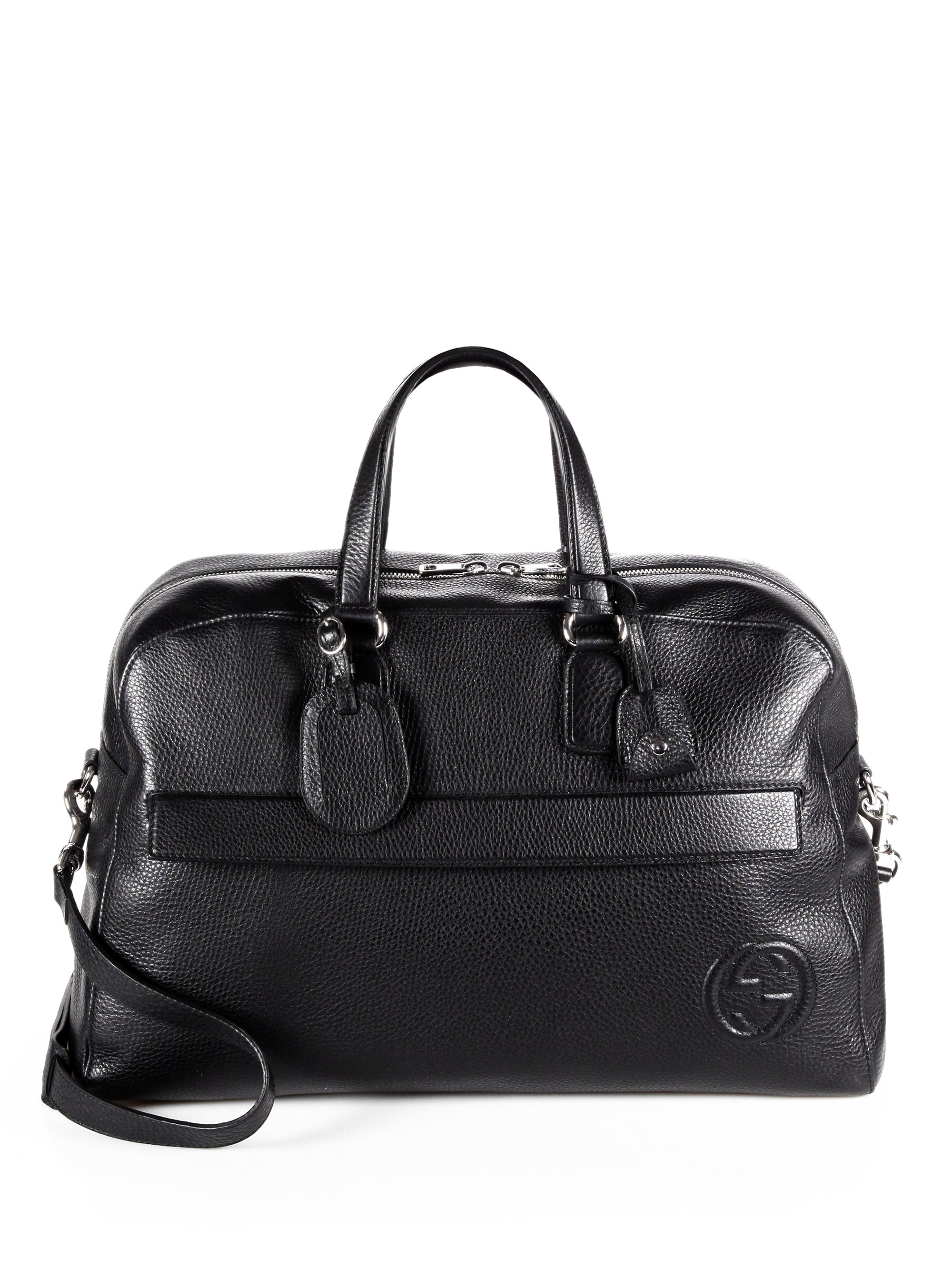 Gucci Soho Leather Duffel Bag in Black Leather.jpg