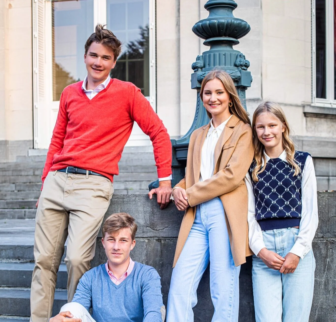 New official photos of King Philippe and Queen Mathilde's children ahead of new school year