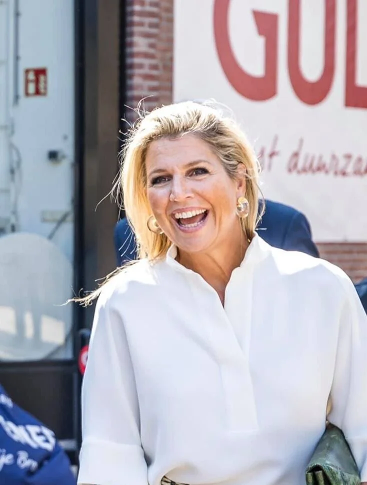 Queen Maxima visits Gulpener Beer Brewery