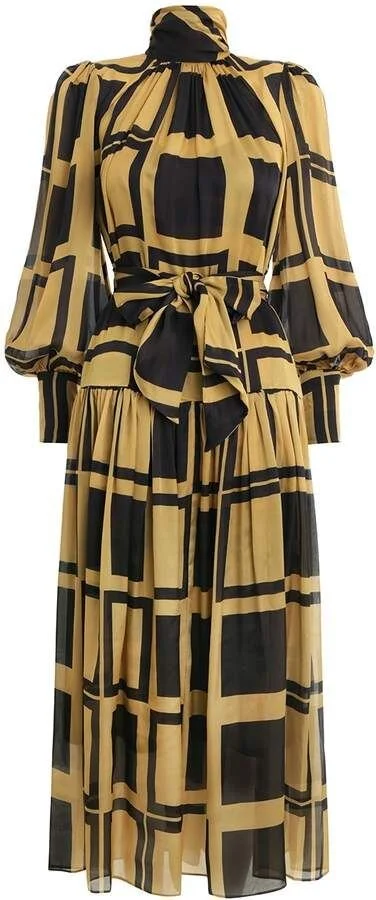 Zimmermann Resistance Roll Neck Dress