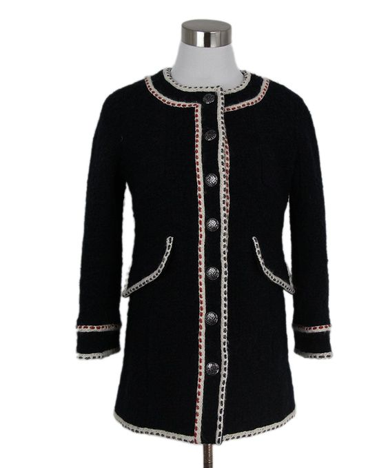 Chanel Tweed Trimmed Jacket