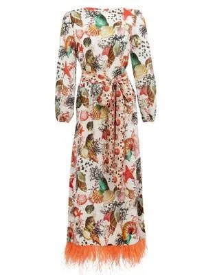 Mary Katrantzou Fienze Linen Dress