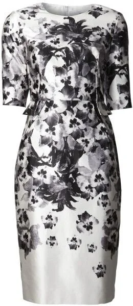 Prabal Gurung Floral Print Dress