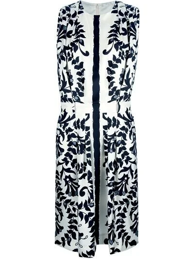 Chloé Floral-print Silk Dress