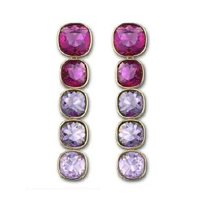 Swarovski Night-time Long Pierced Earrings
