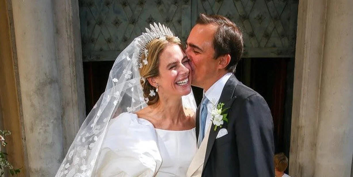 princess of liechtenstein wedding dress The official wedding photos of Princess Marie Caroline of Liechtenstein and Mr. Leopoldo Maduro Vollmer are here, and we can't get enough! Do you love them as much as we do?