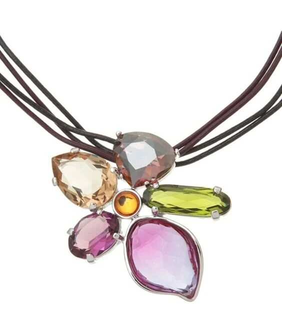 Swarovski Crystal Flower Heritage Necklace