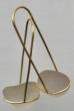 Delphine Nardin Sea Glass Earrings