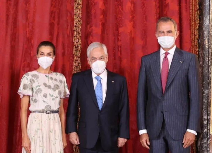 King Felipe and Queen Letizia host lunch for the President of the Republic of Chile