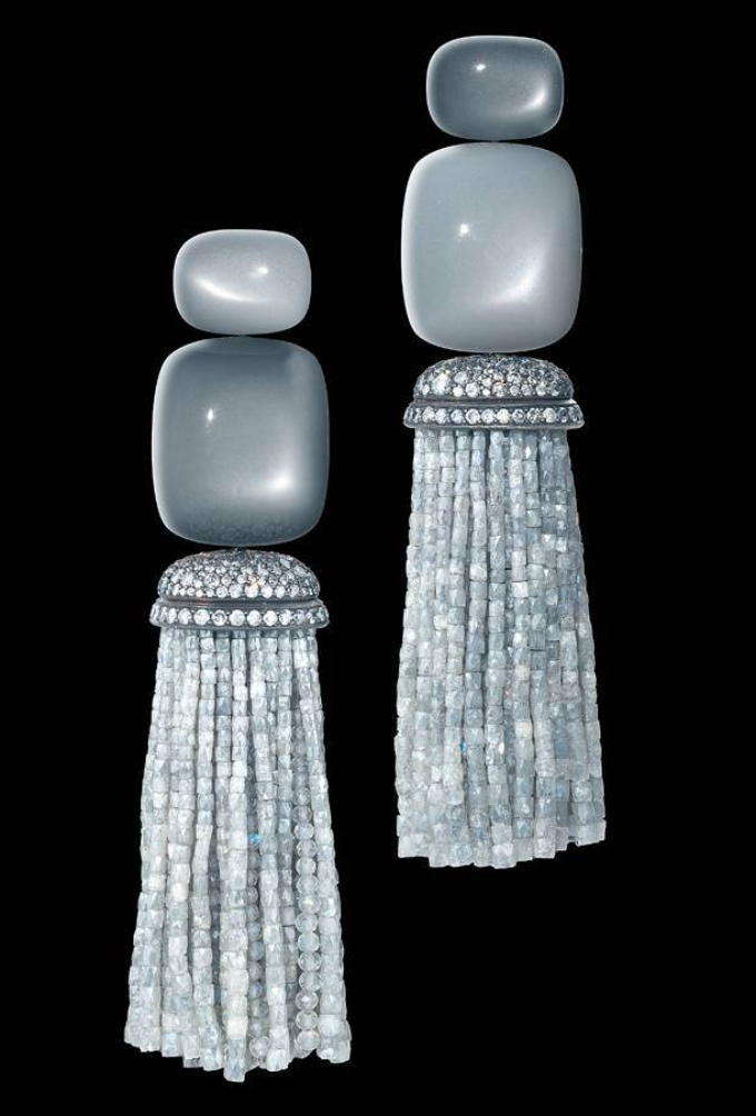 Thomas Jirgens Diamond Moonlight Earrings