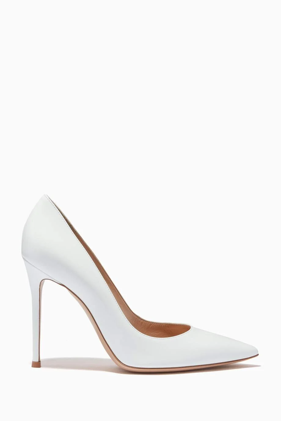 Gianvito Rossi Gianvito 105 Pumps in White Patent Leather