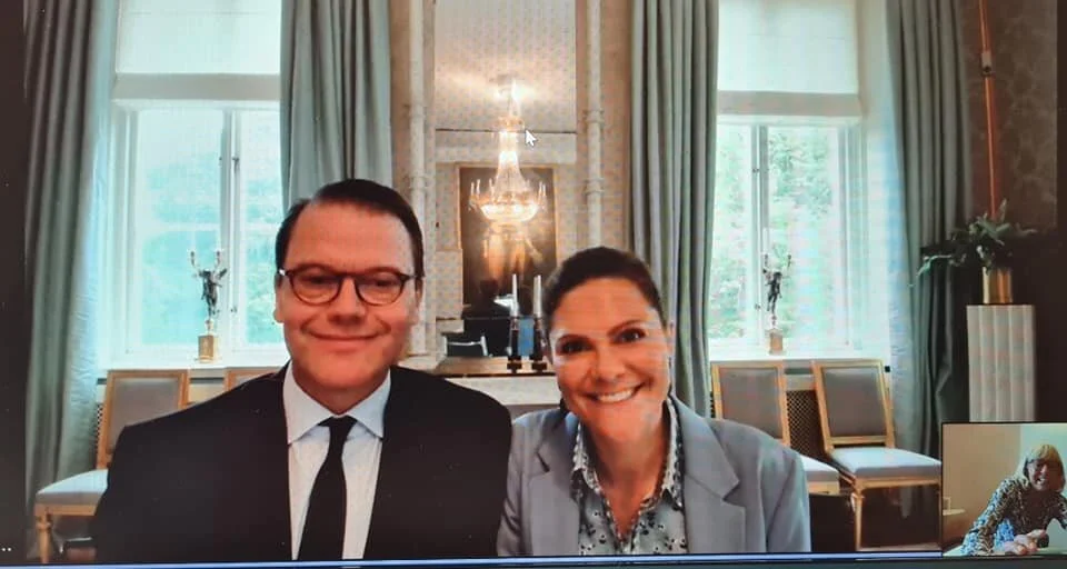 Crown Princess Victoria and Prince Daniel meet representatives from Swedish municipalities