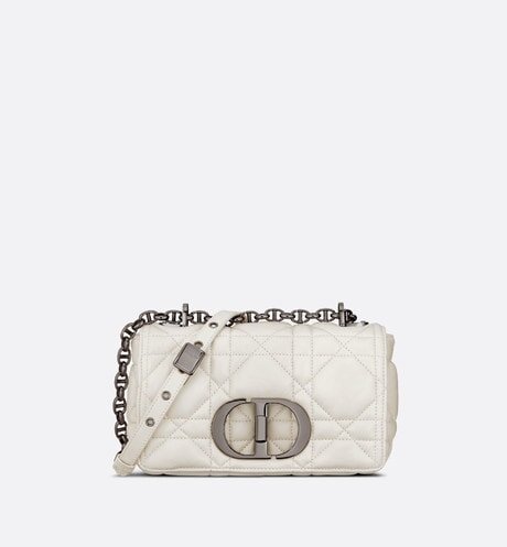 Christian Dior Small Caro Bag in Latte Quilted Macrocannage Calfskin.jpg