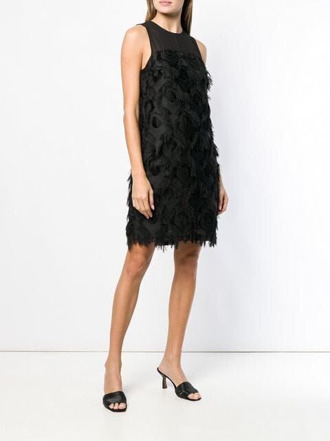 Michael Michael Kors Feather Embroidered Shift Dress — UFO No More