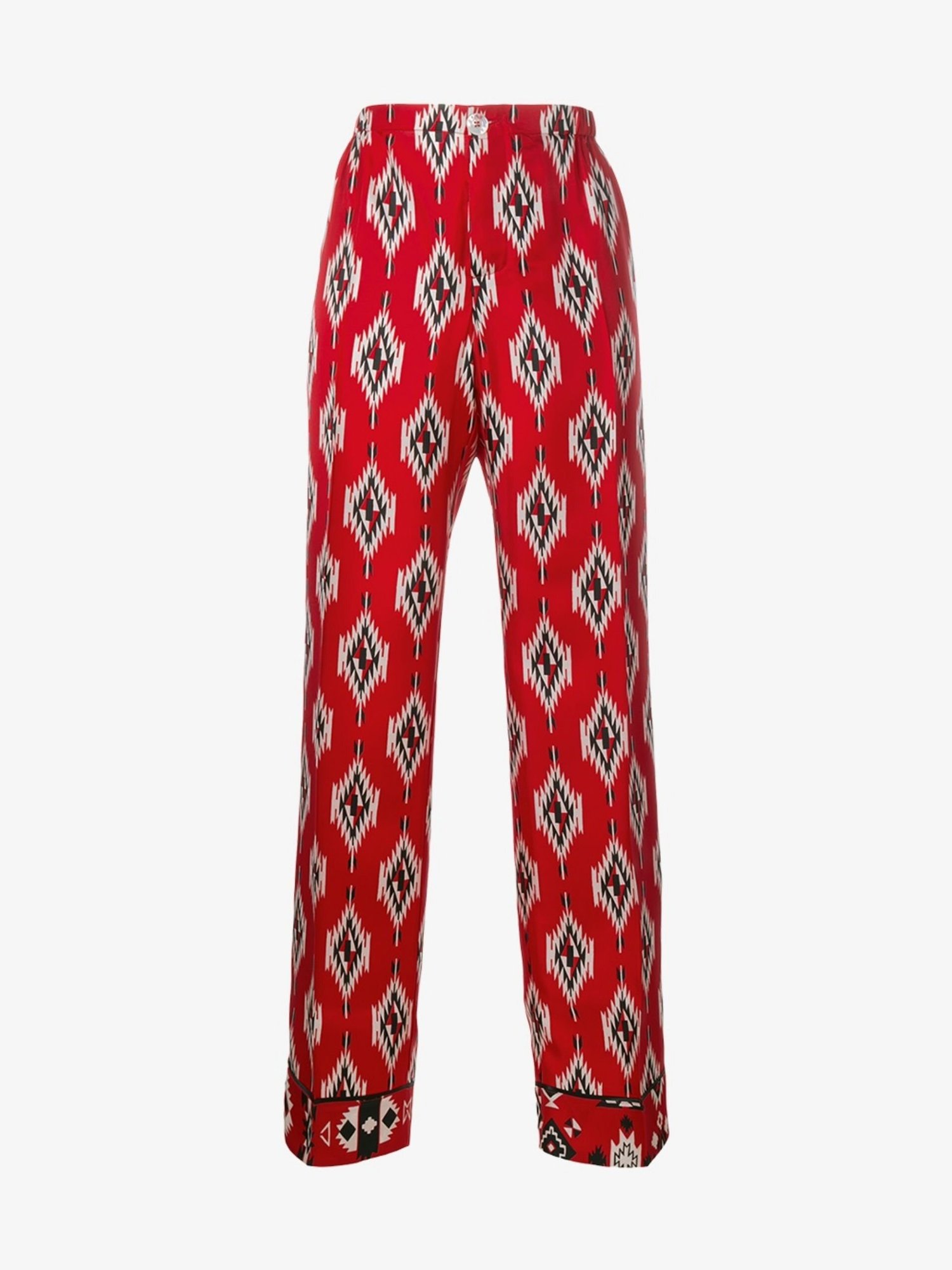 F.R.S . F.R.S . Printed silk trousers
