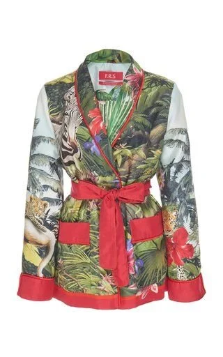 F.R.S. For Restless Sleepers Armonia Silk Wrap Jacket