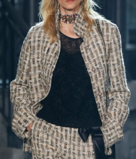 Chanel Embellished Crew Neck Jacket — UFO No More