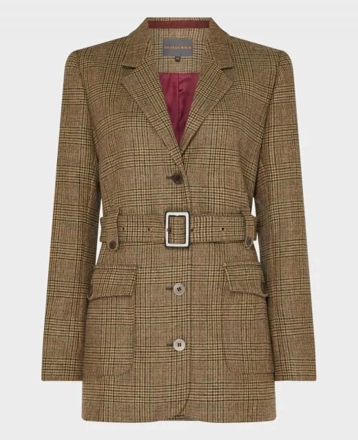 Really Wild Belted Jacket in Ivy Green