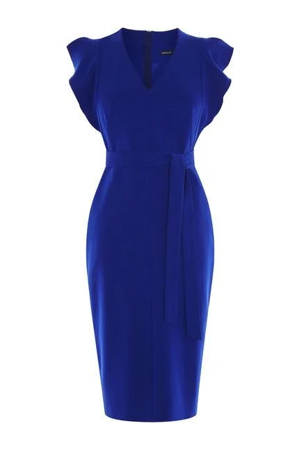 Karen millen clearance cobalt blue dress