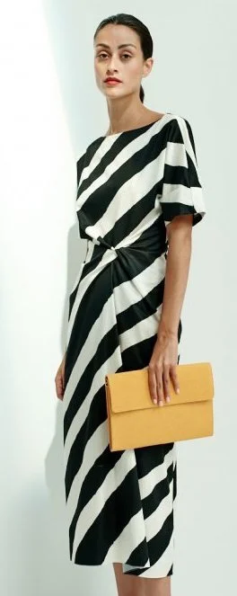 Natan Otan Dress in Black/White