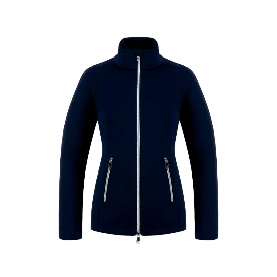 Poivre Blanc Ladies Tennis Jacket in Oxford Blue