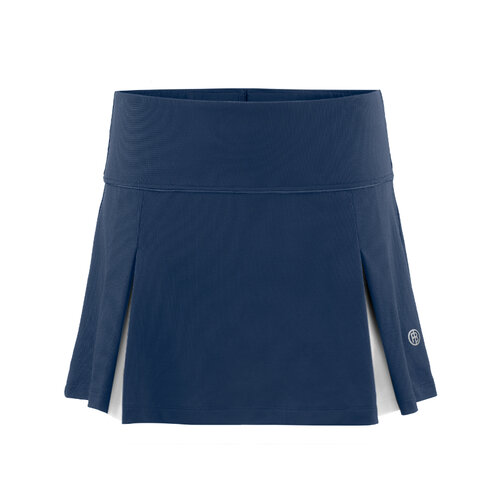 Poivre Blanc Ladies Tennis Skirt in Oxford Blue — UFO No More