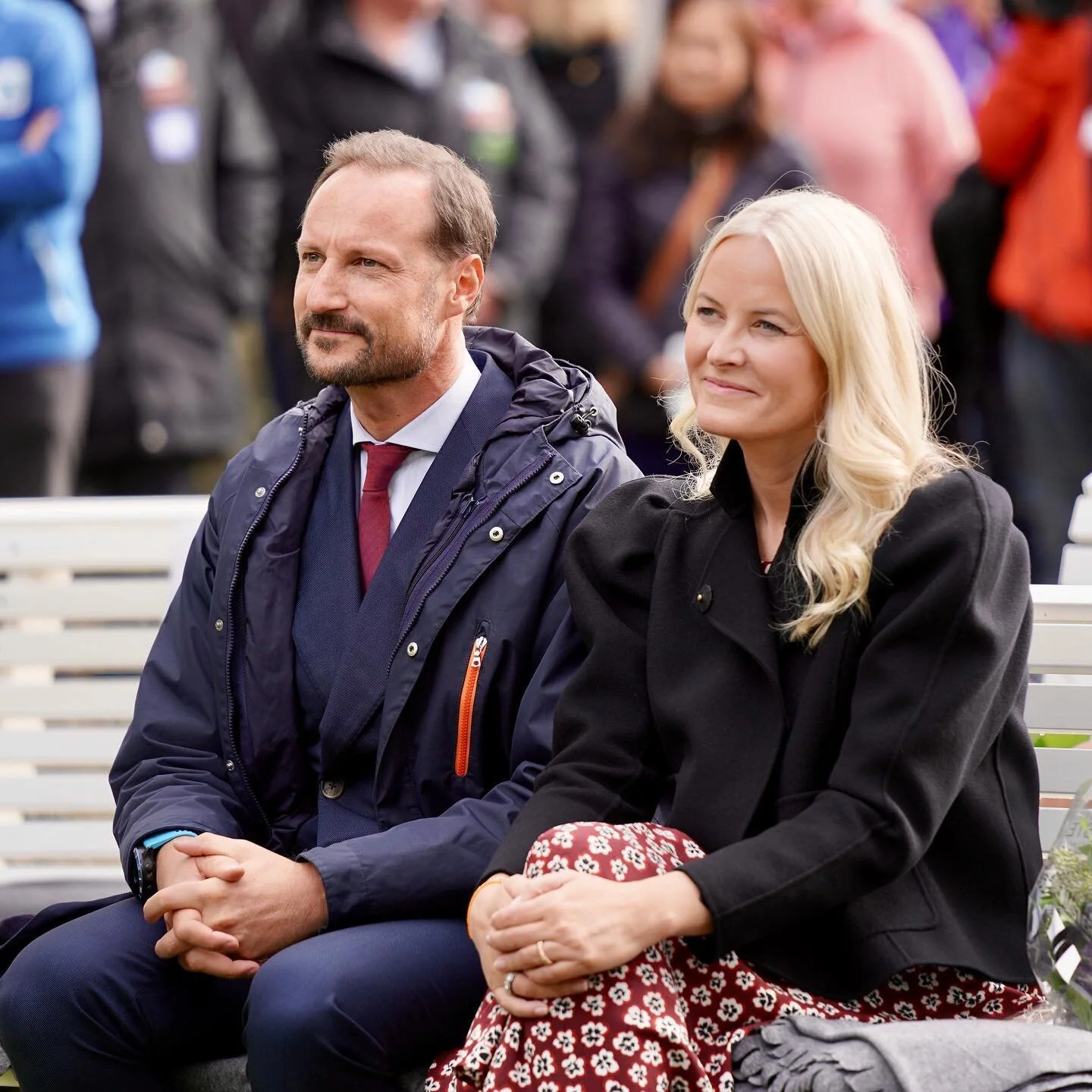 Norwegian Crown Prince Couple's official visit to Viken County - Day 1