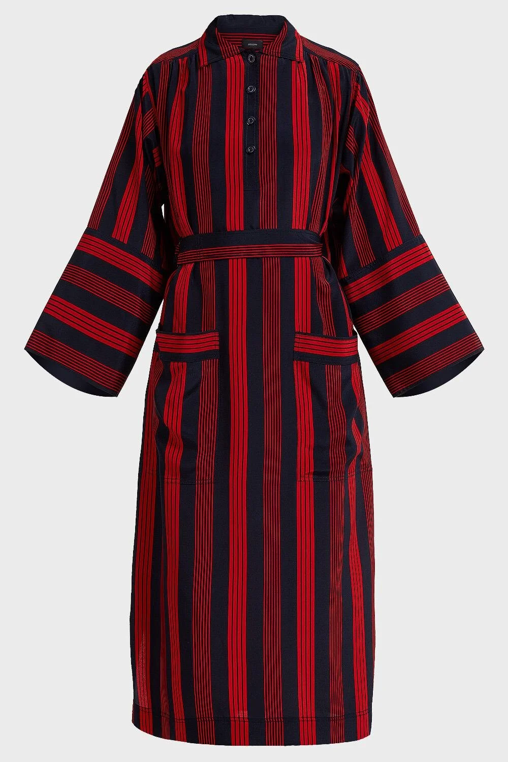 Joseph Chester Stripe Shirt Dress