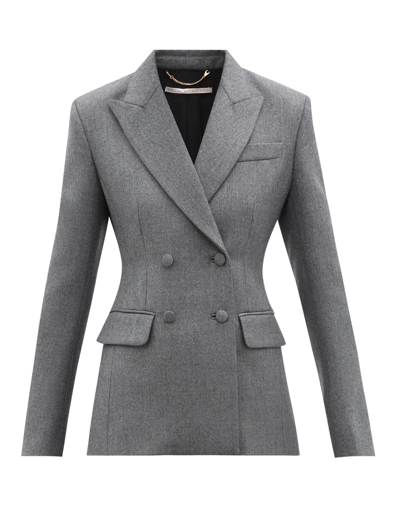 Emilia Wickstead Dida Jacket in Purple