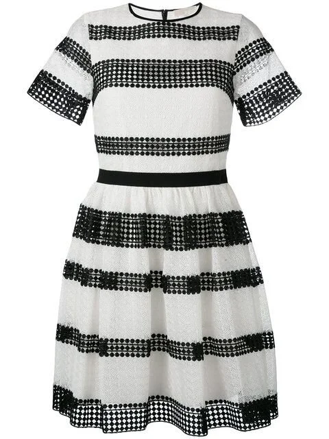 Michael Michael Kors Crocheted Lace Mini Dress