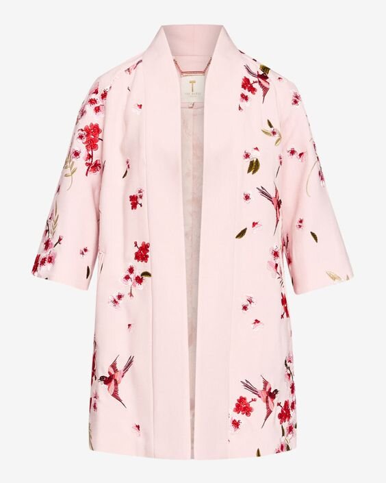 Ted Baker Isolede Soft Blossom Kimono Jacket — UFO No More