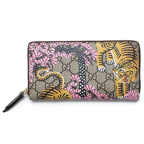 Gucci GG Supreme Bengal Tiger Print Zip Wallet UFO No More