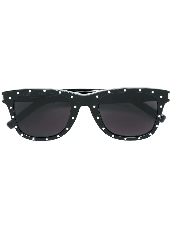 Saint Laurent Sl 51-029 Studded Sunglasses in Black.png