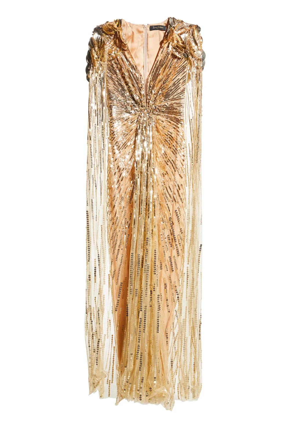 Jenny Packham x 007 Goldfinger Cape Gown  UFO No More