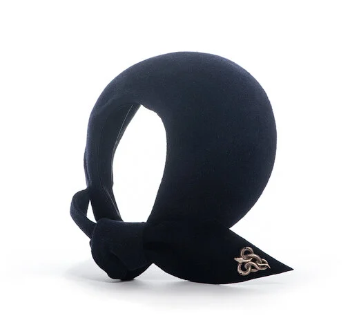 Jane Taylor Skull Cap in Burgundy