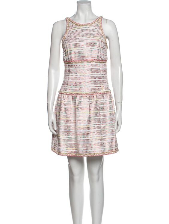 Chanel Striped Multicolour Dress.jpg
