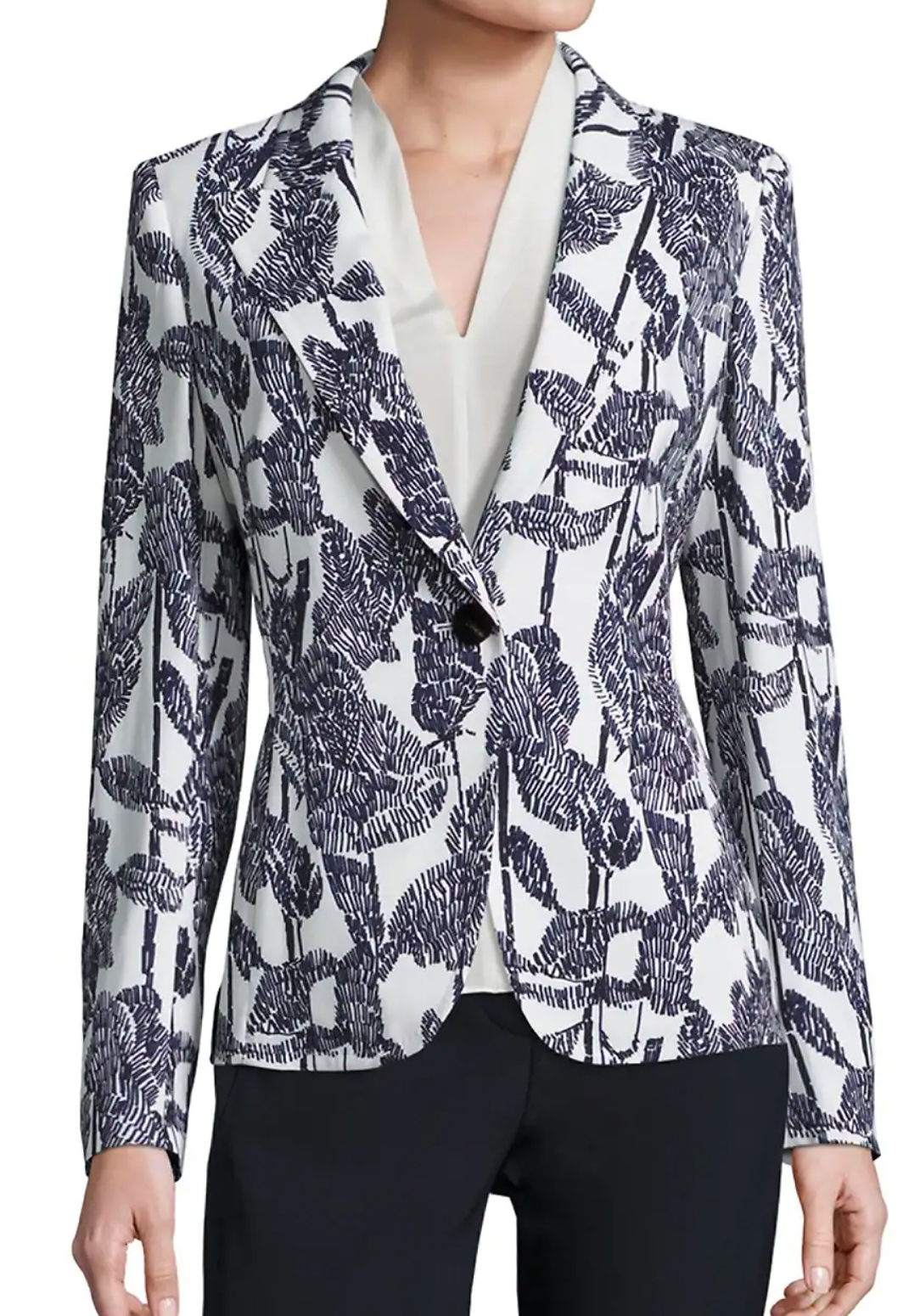 Escada Bozica Printed Blazer