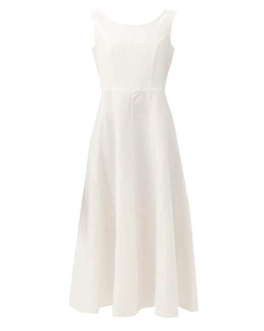 Gioia Bini Anya Midi Dress in White.jpg