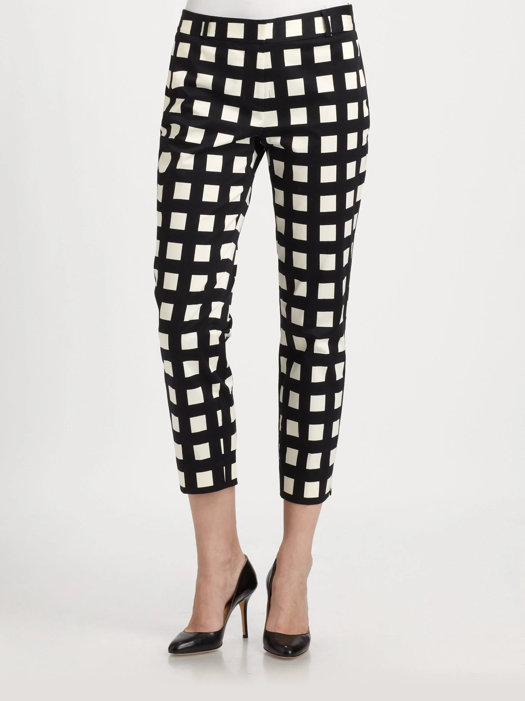 Kate Spade Checkered Davis Trousers