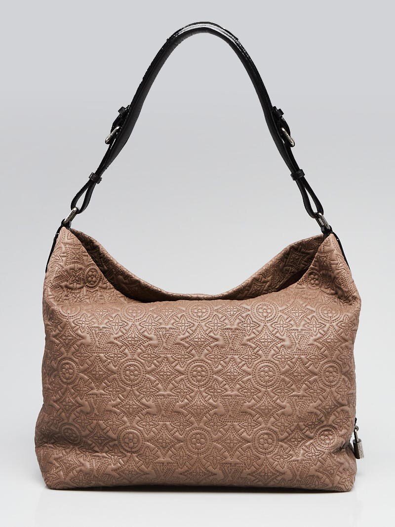 Louis Vuitton Antheia Hobo small model Bag in taupe leather