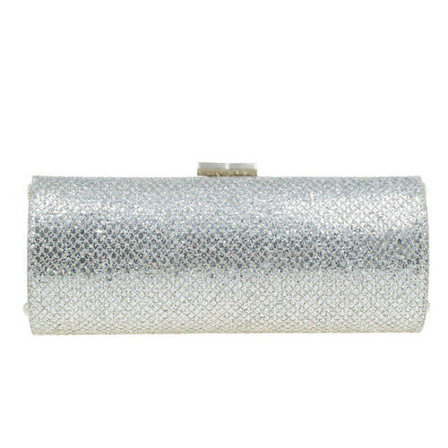 Jimmy Choo Milla Clutch in Champagne Glitter — UFO No More