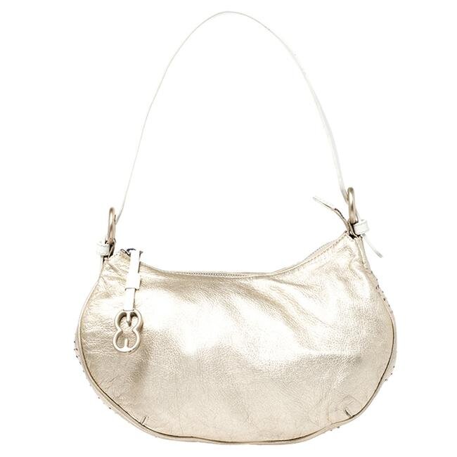 Silver Beaded Estelle Bag