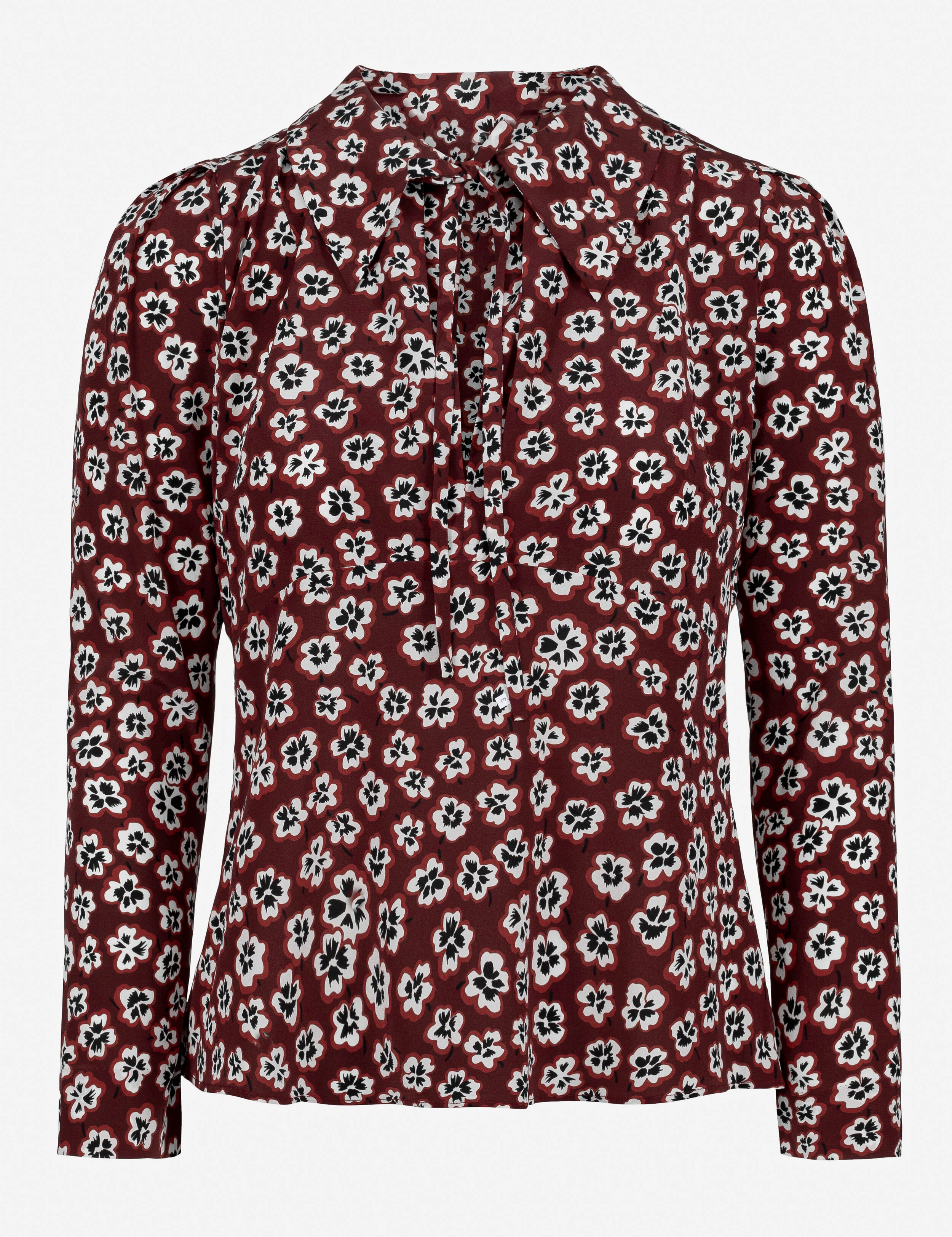 Pia Tjelta Melanie Blouse in Fleur Rouge