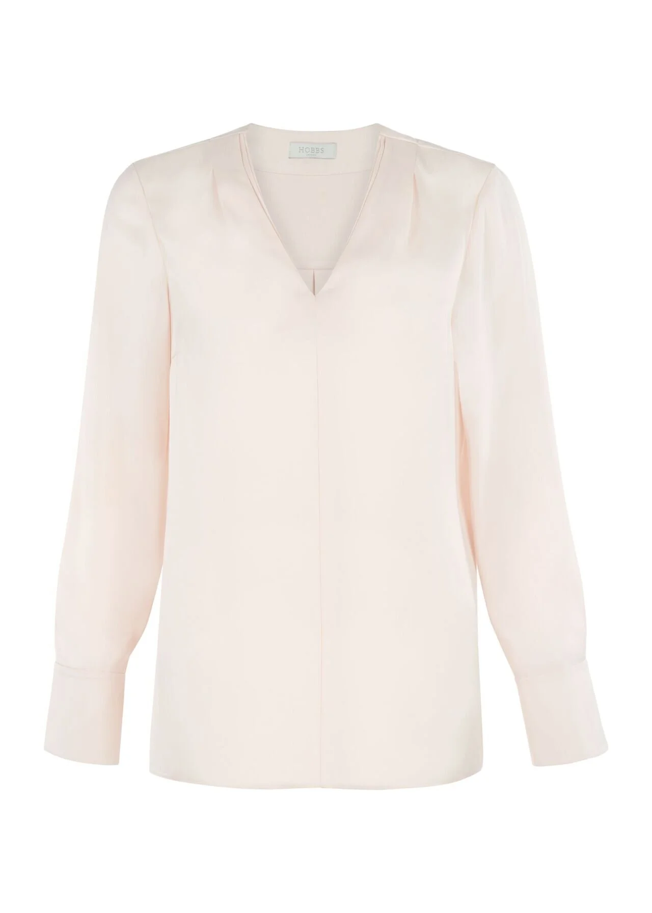 Hobbs Michelle Blouse in Blush Pink