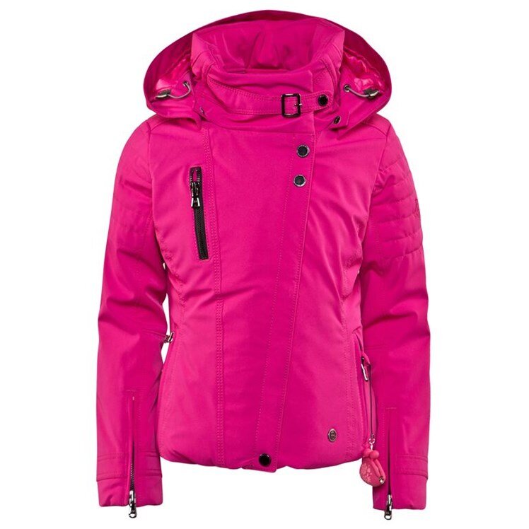 Poivre Blanc Stretch Ski Jacket in Pink.jpg