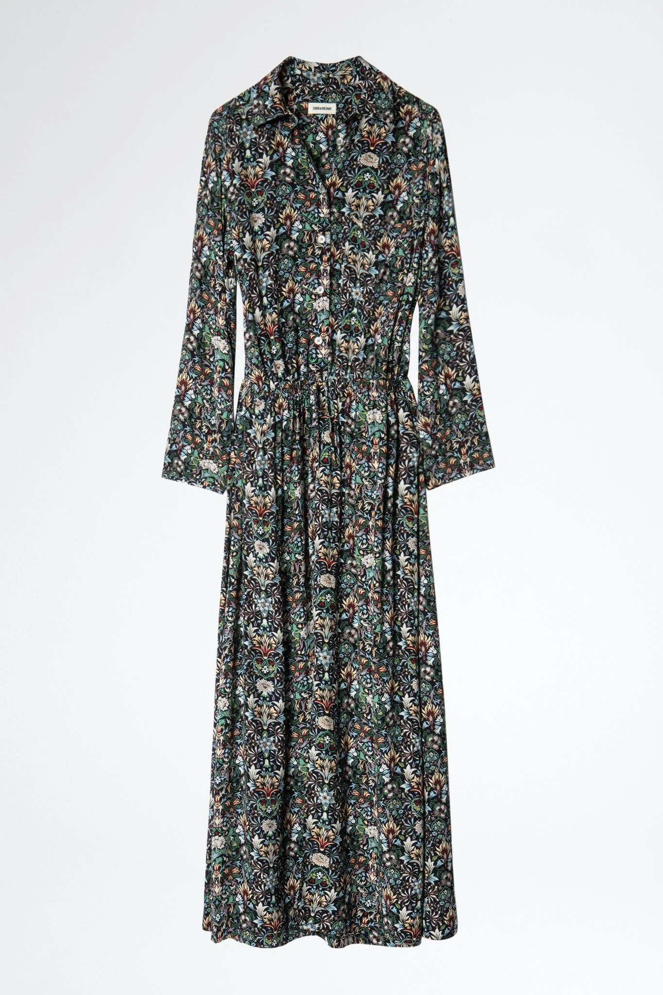 Zadig et Voltaire Radial Kaleido Dress in Black
